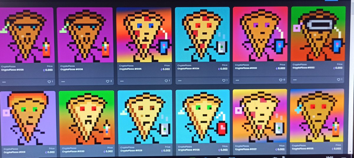 KravCalligraph1's tweet photo. I give away 100 NFT CryptoPizzza to those who just send me their opensea account address to me in direct (or instagram direct @kravcalligraph 

https://t.co/9qH9CPYAa6 https://t.co/i4zTEq8s3J