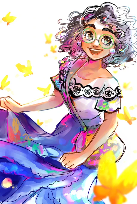 ミラベルおめでとう😆
タグ参加!
 #ミラベル・マドリガル誕生祭2022 