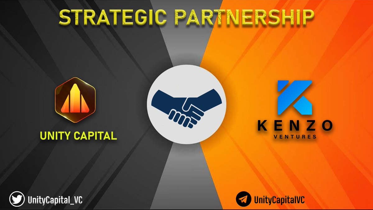 UnitylabsStudio's tweet photo. π€π₯ #Unity is happy to announce it's new Strategic partnership with @Kenzo_Ventures ! π€
ππ₯ @Unitycapital_Vc x @Kenzo_Ventures π₯π
Focusing on developing early - stage projects with good potential and benefiting our investors
π₯ #UNITYVC #PARTNERSHIP #KenzoVentures π₯ https://t.co/RmNwk94JGd