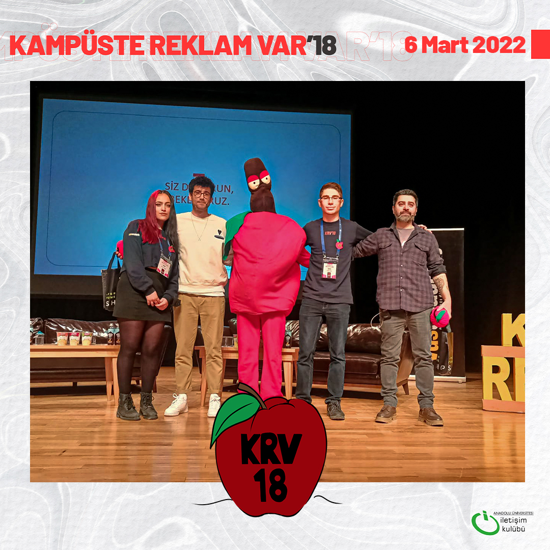 Punch BBDO x Ali Musa Paça ve Mehmet Güven'e keyifli oturumları için teşekkür ederiz. 10 dakika aradan sonra Medina Turgul DDB x Ertuğ Tuğalan bizlerle! 🍎💚 #kampustereklamvar18 #reklamıneneglencelihali