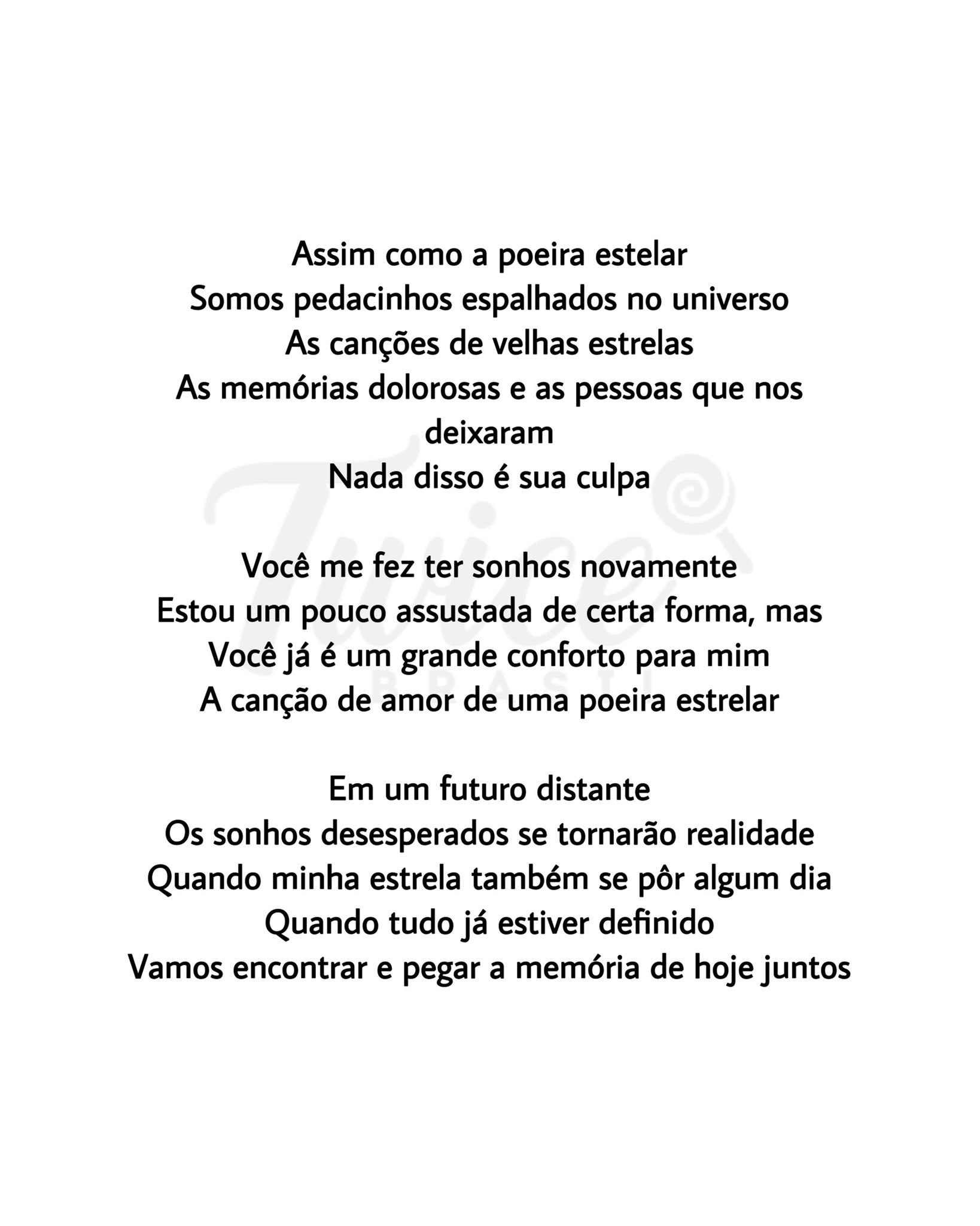 TWICE (NO) Brasil  Zone & Masterpiece on X: 🗣 Tradução da letra