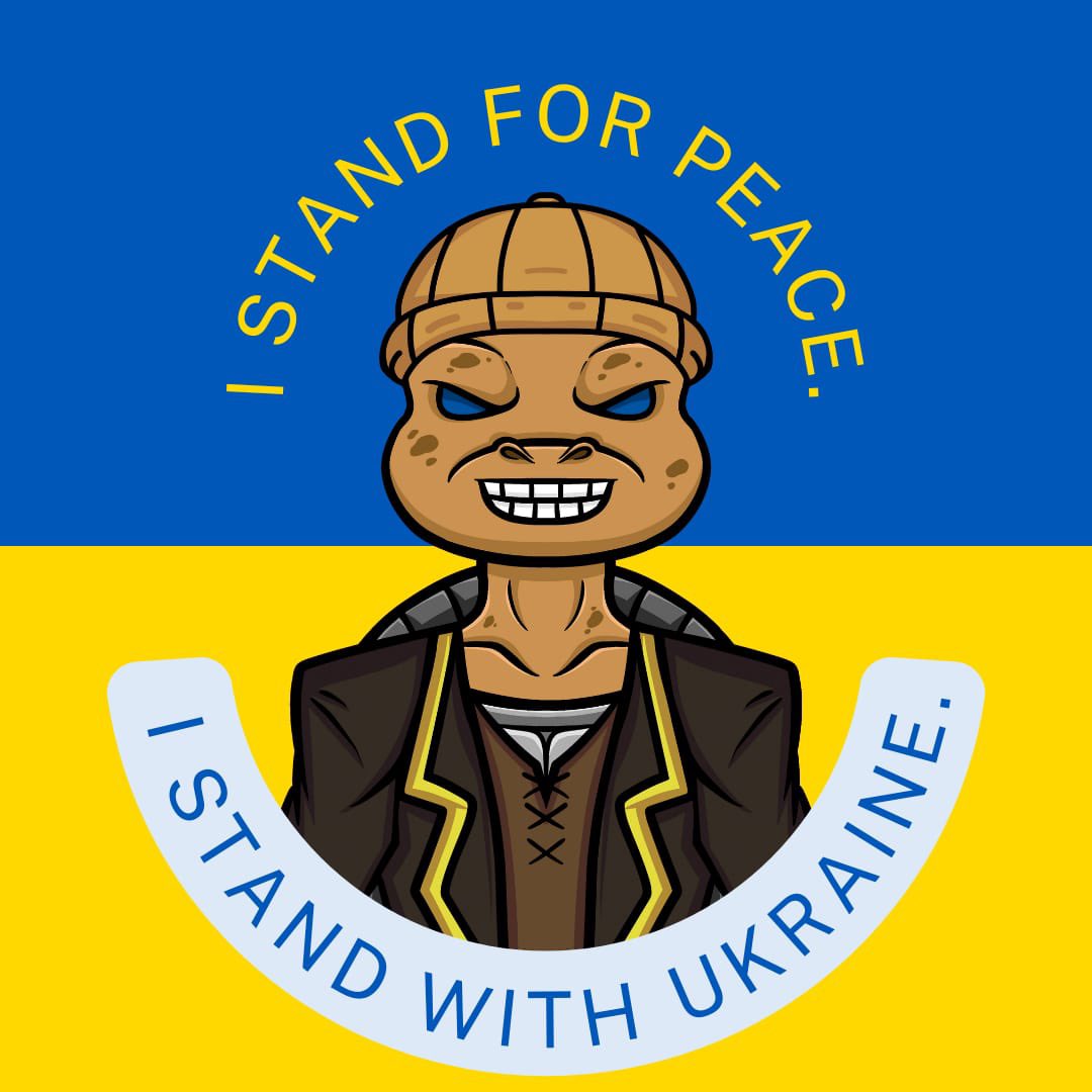 MadTurtlesGang's tweet photo. #StopPutinNOW #StopWarInUkraine #StopWarInUkraine #NFTs #NFT #NFTCommmunity https://t.co/EBhEVLWGnb