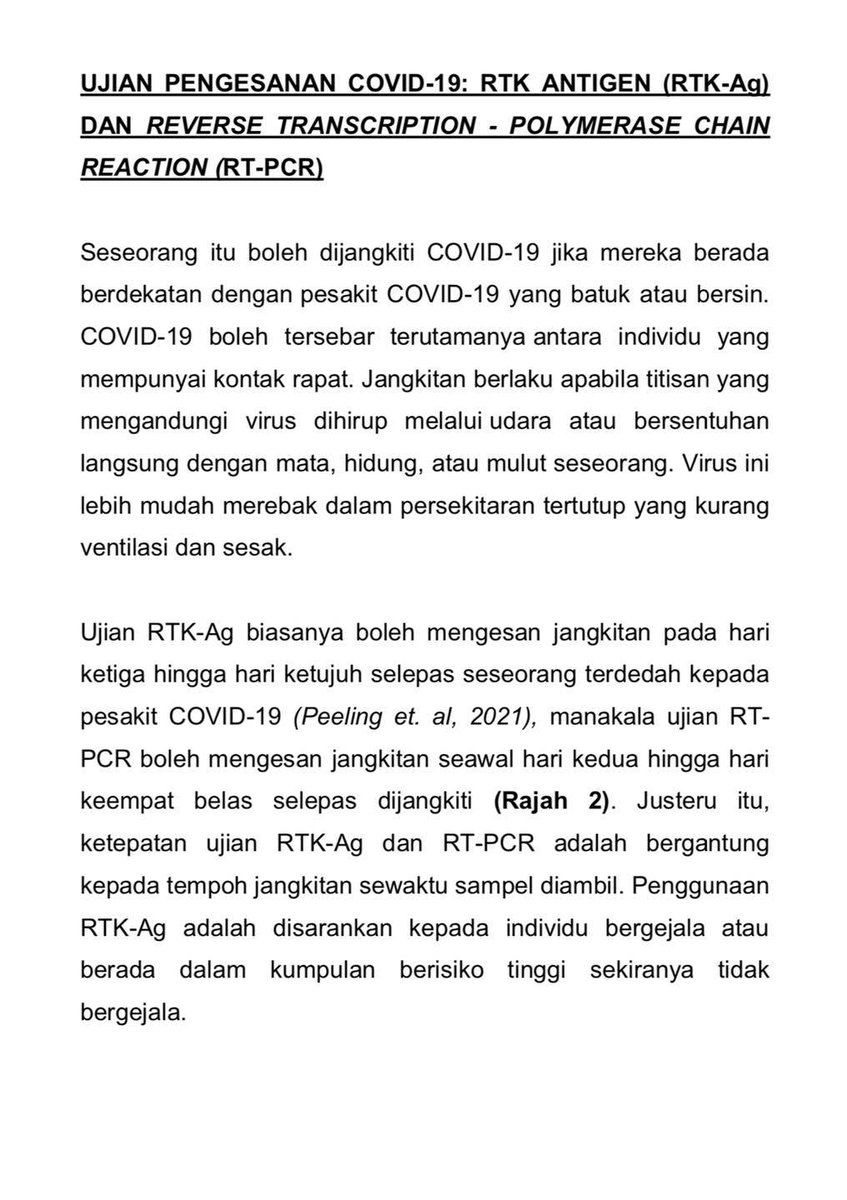 NewsBFM's tweet photo. 1. The Health Ministry has explained that RTK-Antigen tests can usually detect a Covid infection between 3 to 7 days from when a person is exposed to a Covid-positive individual.

Meanwhile RT-PCR tests can detect an infection from as early as 2 days, up until 14 days. https://t.co/gbn8xpck3j