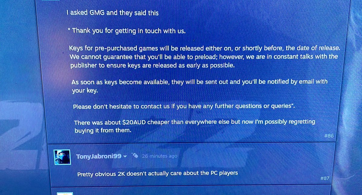Clivsll's tweet photo. @xDevious_Desire @MrCreeperHDYT I know someone sent to GMG a message and they said this https://t.co/yDzaGiTri8