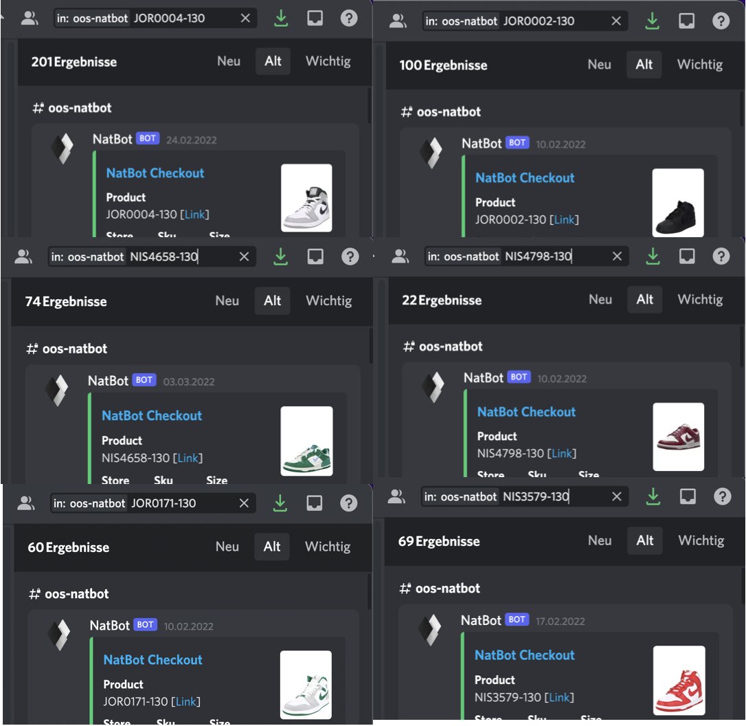 😋😋😋
[B]
<a href="/NATAIOBOT/">NATBOT</a> 
[P]
<a href="/PigeonProxies/">PigeonProxies</a> 
[G]
<a href="/ratelimitrunner/">Ratelimit Runners</a> <a href="/Infinityger/">Infinity</a> <a href="/soleradarwins/">Soleradar Success</a>