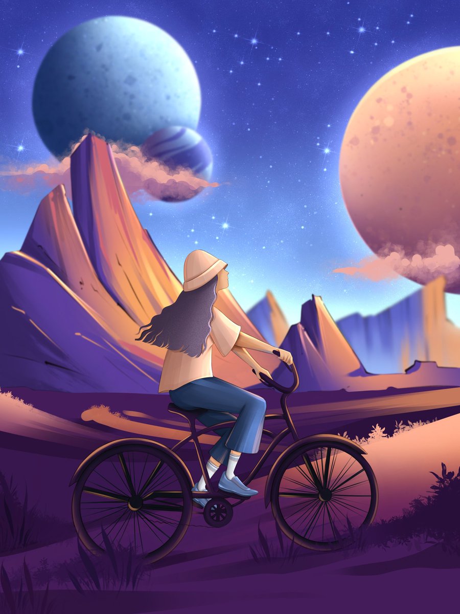 asyawarm's tweet photo. NEW DROP🚀

New illustration in the collection "Guest in space"🪐🌏 #NFTCommunity #NFTdrop
Price 0.1 #ETH
Available on @opensea
I will be glad for your support💘
https://t.co/8DwPQVdo0F https://t.co/LbUeBIejFg