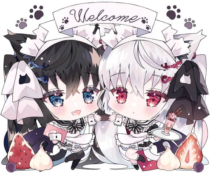 デフォルメ〜...🐾 