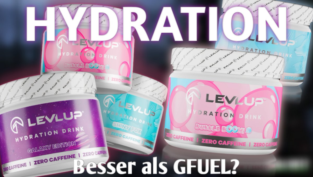 BURN_GamingTV's tweet photo. Wie gut ist die zweite Version des Hydration Drinks von @levlupde im Vergleich zu GFUEL &amp; GAMERS ONLY? Erfahrt es hier: https://t.co/N9squb2D6n
#boosterguru #gamingdrink https://t.co/3fTaGdcKVA