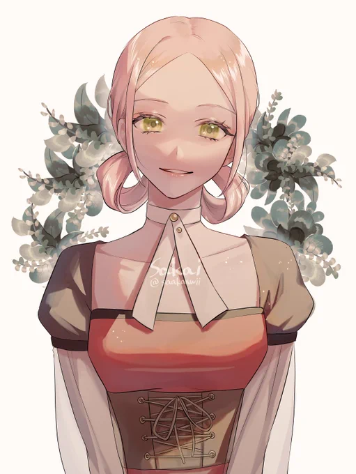先生の配信見ながら描いてた娘さん 