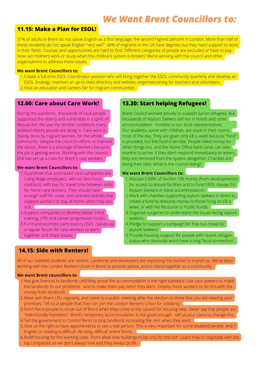 Saturday 19th March 2022 from 11am, at the Theorem Music Complex, NW10 2JR we will be hosting a #CommunityAssembly in Dollis Hill. 
We will be presenting our priority issues for <a href="/BrentCouncil/">BrentCouncil</a> in advance of the local election in May.
