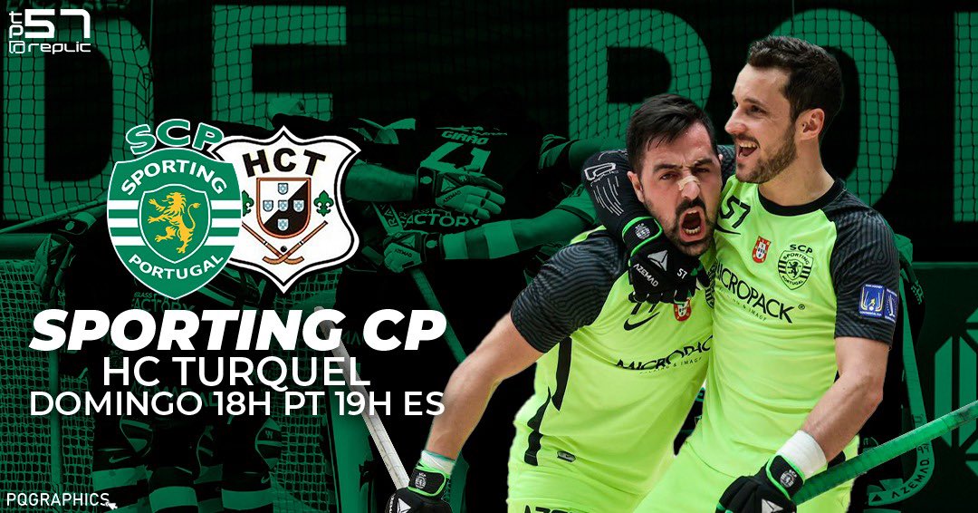 ToniPerez57's tweet photo. Voltamos a nossa casa! 

18:00 🇵🇹 

🖥Sporting tv 💻 FPP TV

@Sporting_CP - HC Turquel

VAMOS SPORTING 💪💚🦁!!

#sportingclubedeportugal #hoqueipatins #hóqueiscp #conmucholove ✌️#57tp https://t.co/615cwvs3MW