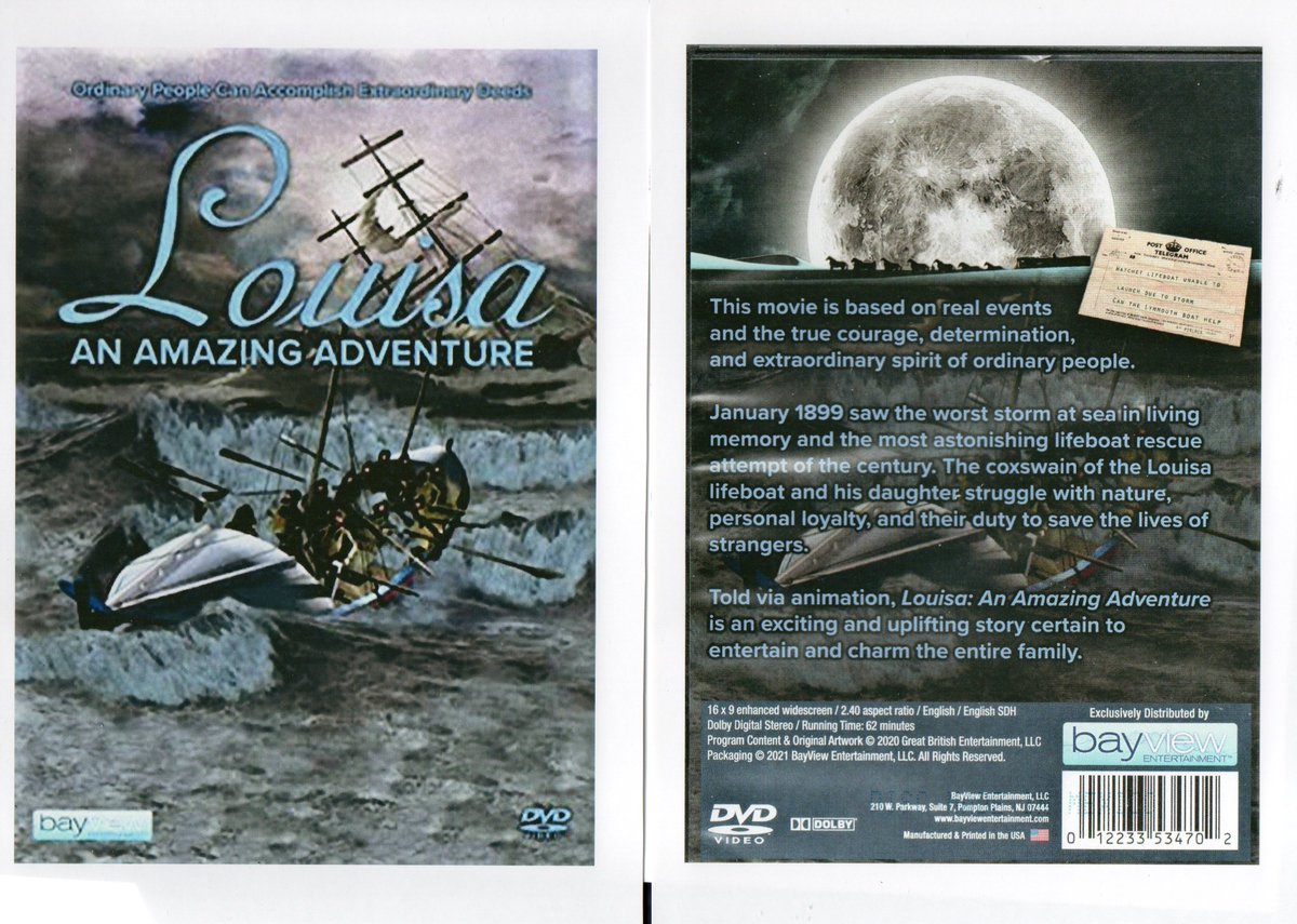 Louisa: An Amazing Adventure has just WON the Best Feature Animation at the Hawai'i KIDS FIRST! Film Festival 2022 and is Streaming on Amazon Prime Video.
