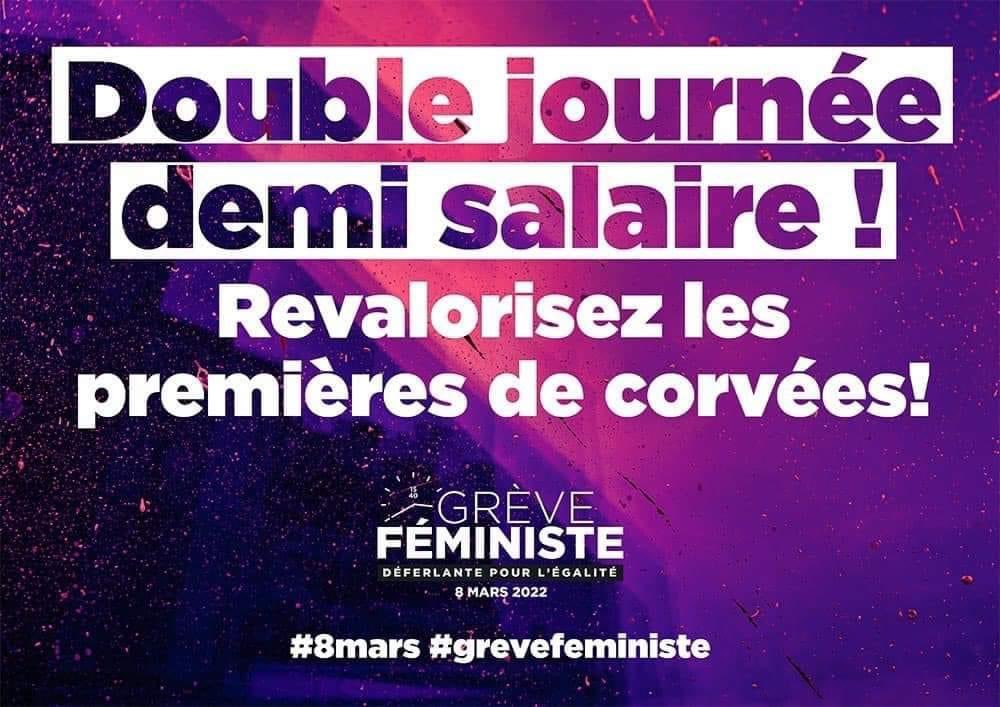 LamyaKirouani's tweet photo. 🟣#journeeinternationaledesdroitsdesfemmes 
Pour l’égalité, la liberté de disposer de son corps, la dignité, de meilleures conditions de vie, de travail et la justice pour toutes les #femmes 
➡️Rdv
mardi #8mars2022 13h à Gare du Nord pour une grande #manifestation féministe👩‍🦼🚶🏿‍♀️🚶🏼‍♀️ https://t.co/mMKQP5XrEV