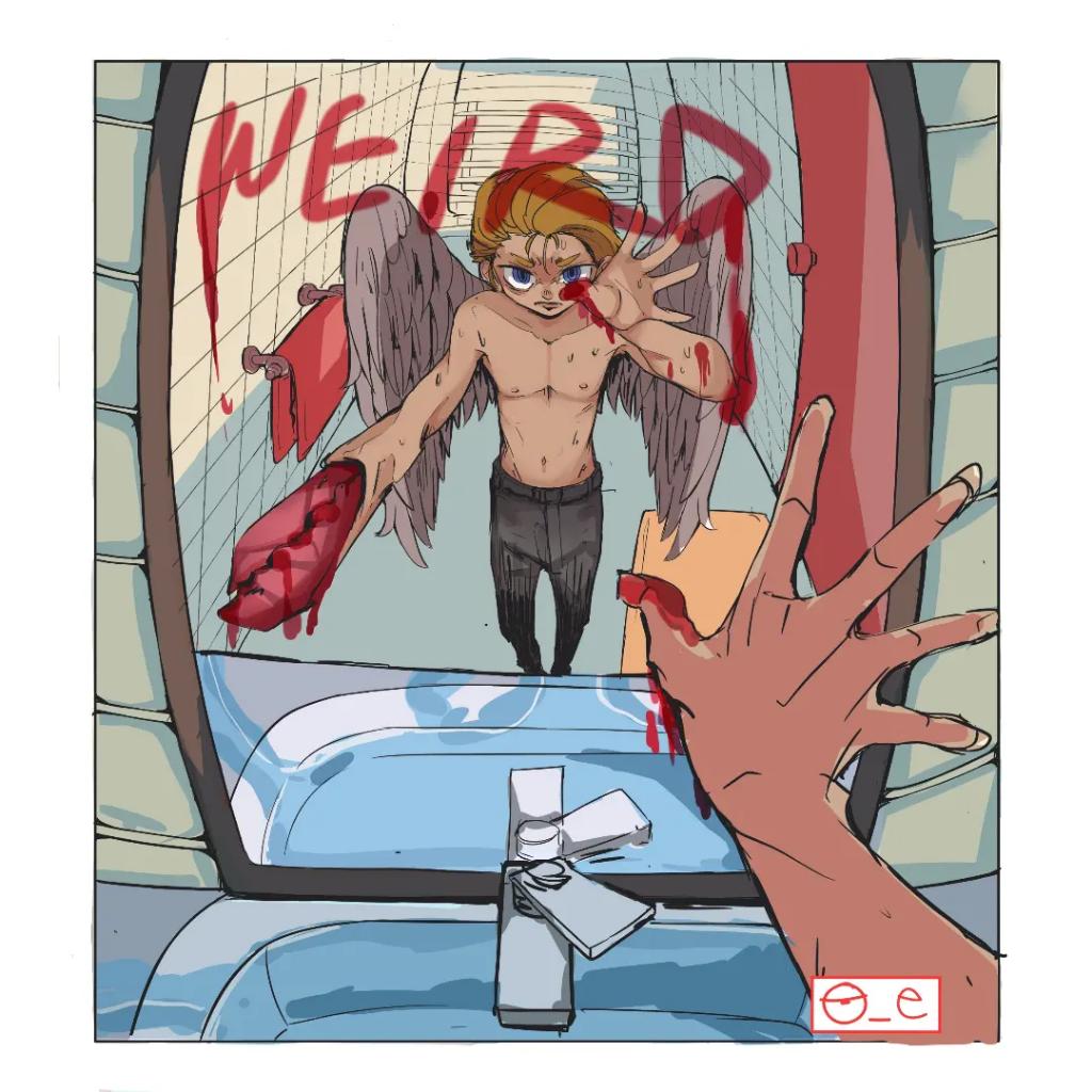 anfoemon's tweet photo. Am i Angel villain?
#digitalart #OC #storydraw #studycolor https://t.co/B9H4KJOmTS