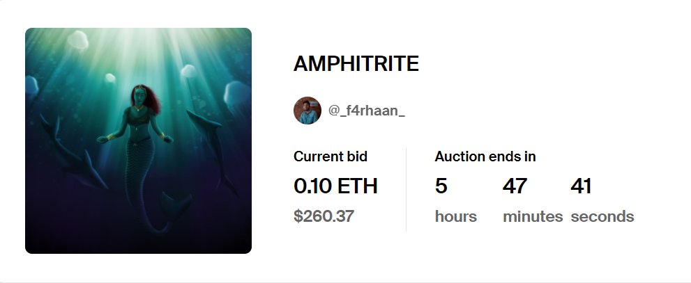5 more hours! Auction is live, Go check it out.
foundation.app/@_f4rhaan_/fou…
#FoundationNFT #auctionday #NFTs #NFTCommunity 
#collectors #artwork
<a href="/dhilkrishnadk/">Dhilkrishnadk.eth</a> <a href="/dooddler/">Akash R C</a>