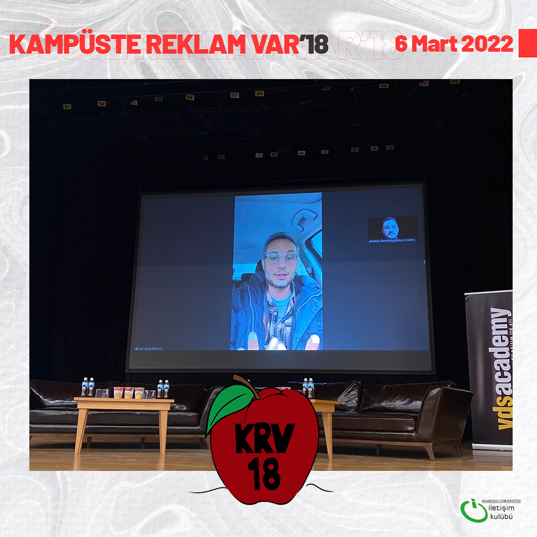 Kampüste Reklam Var’da oturumumuz Medina Turgul DDB x Ertuğ Tuğalan ile devam ediyor. İyi seyirler dileriz. #kampustereklamvar18 #reklamıneneglencelihali