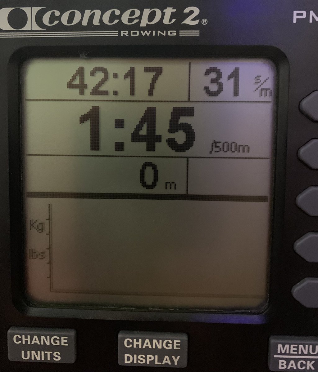 BrightfitUK's tweet photo. Row 13 ✅ total = 130km . 10km every 4 hours for 48 hours is complete. I like to take on challenges but that was on another level, it was utterly relentless &amp; monotonous while watching a clock that never seemed to go down. The physical &amp; mental demands were unreal &amp; the endurance https://t.co/7r1xxYs72N