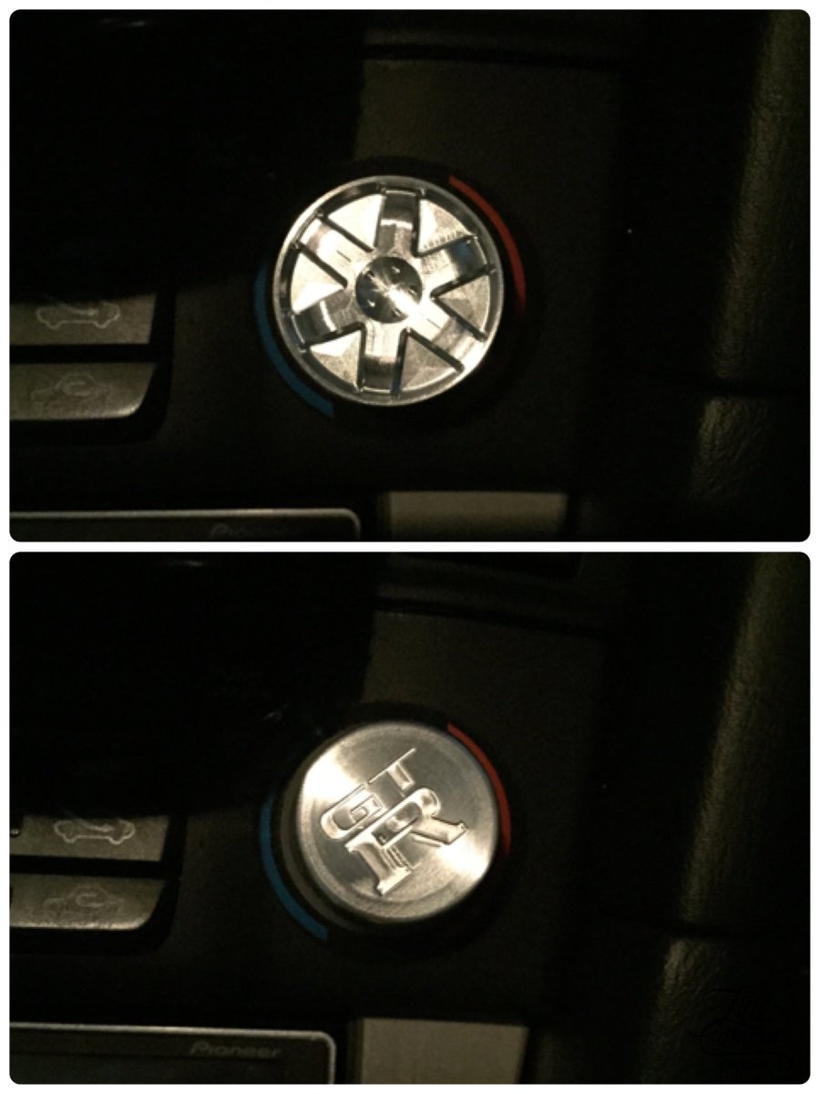 3142Eftain's tweet photo. wheel verとロゴver(リメイク版)
送料込みで(レターパックライト)
どの位ならowner様の触手が動くのだろう？
#拡散希望
#R34
#エアコンツマミ
#BNR34
#GTR https://t.co/9aJmQMCAca