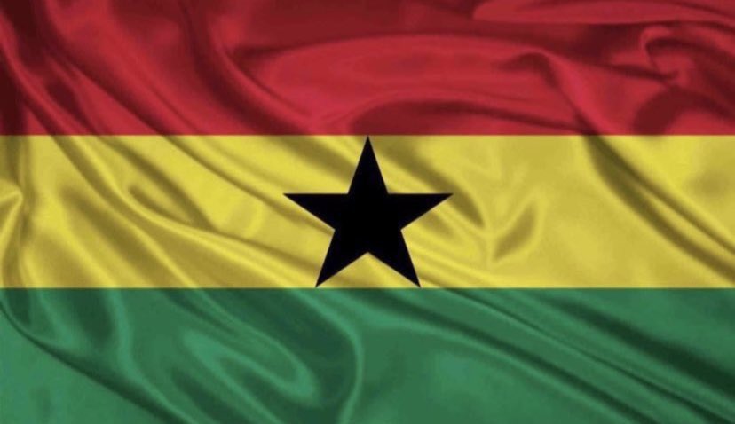 AdomManuela's tweet photo. The flag:                                              The face: 
#GhanaIndependence https://t.co/jJm38L7lxw