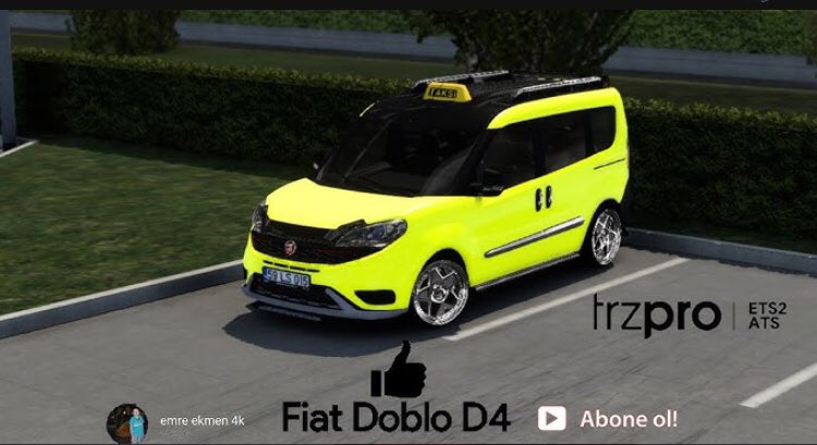 youtu.be/aysFma8Pkak

Değerli izleyicilerim orjinal haritada fiat doblo yolcu taşımacılığı yapıyoruz saat 14:30 da yayındayız izlemek isteyenler buyursun gelsin  oyuna katılmak isteyenlerde odamız açık olacaktır iyi seyirler dilerim şimdiden

#ETS2
#trzpro
#tasiyicimods