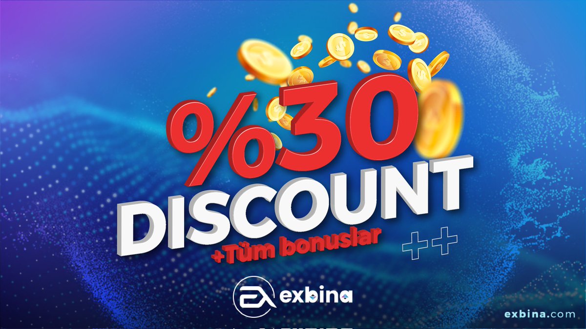 exbinaint's tweet photo. 🎉NO LOSE!🎉

🟣What you lost is coming back with Exbina!

🟣 30% discount on losses of 10,000 TL or more and the opportunity to benefit from all bonuses at Exbina!

❗Click the link for our campaigns👇

📌https://t.co/j1ep5vNPre 

#bonus #forex #campaign #exbina #market https://t.co/29xGOhuNQG