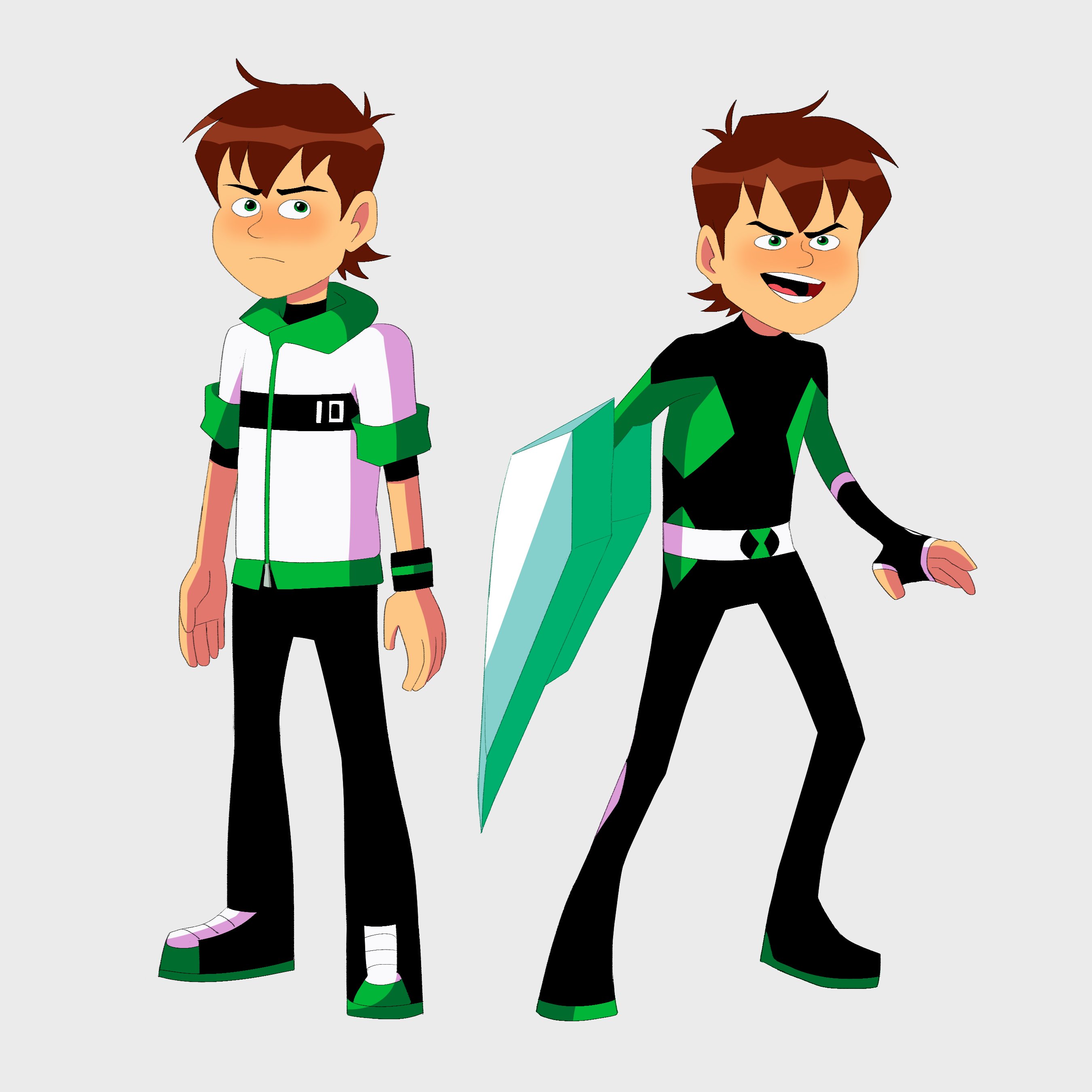 Blair on X: Omnitrix Ben if he appeared in Alien X-Tinction..? 🤭 #Ben10  #OmnitrixBenAU  / X