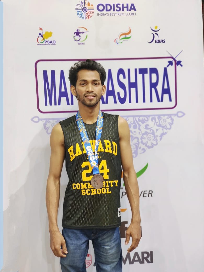 AmanThalari's tweet photo. Won Bronze Medal For Maharashtra State at Odisha,Bhubaneswar and 14th National Wheelchair Fencing Championship and Thanks to Mumbai Fencing Association and My Coaches For Always Supporting Me.@FirstpostSports @Sportskeeda @sportstarweb @FitIndiaOff @FIE_fencing @eurofencing https://t.co/87a80LyywK