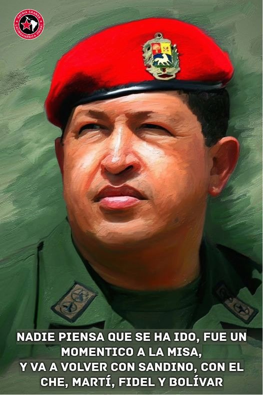 Daz1Lpez's tweet photo. Por siempre comandante Chávez. https://t.co/wVEtp2DgPS