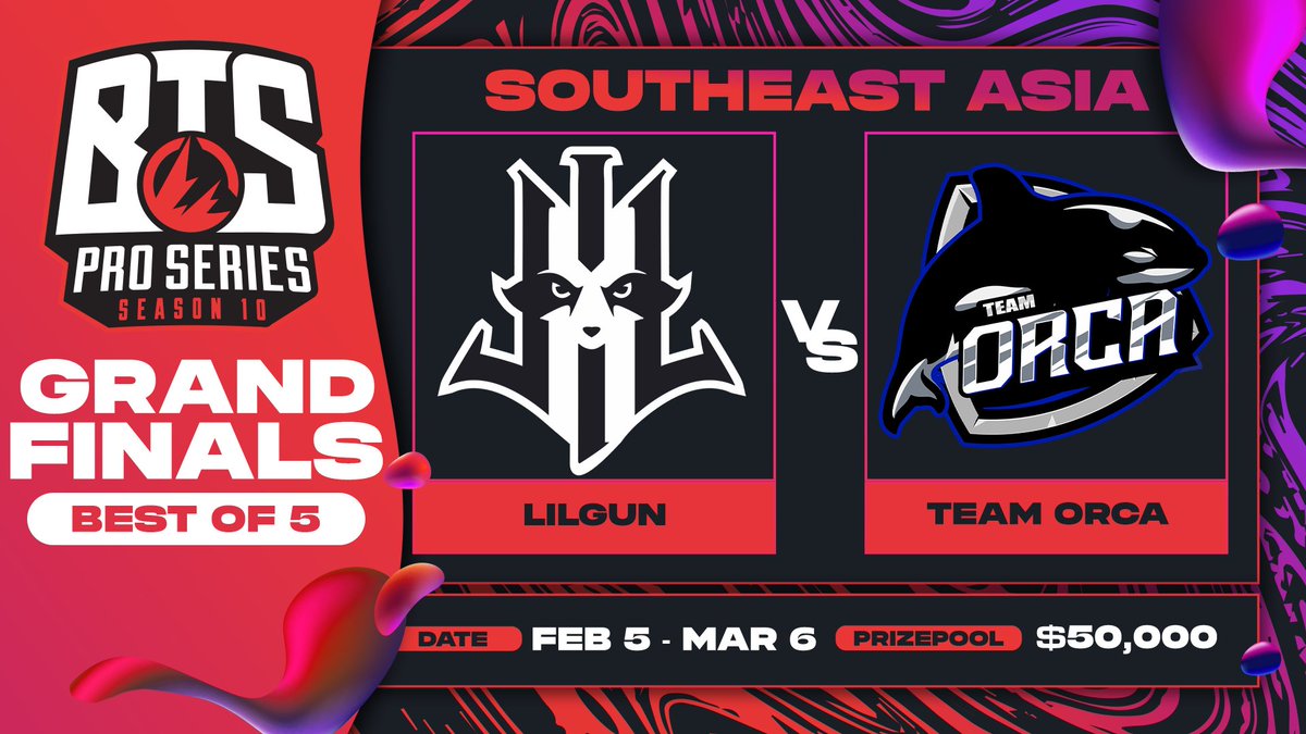 BTSdota's tweet photo. 🔥🔥 GRAND FINALS HYPE 🔥🔥

Lilgun and @orcaesport now take the stage for the #BTSProSeries 10 SEA Championship title! 🙌

📺 https://t.co/VZnt4kO1Z3
🗣️ @MLPDotA &amp; @johnxfire https://t.co/efDeBM6Rqu