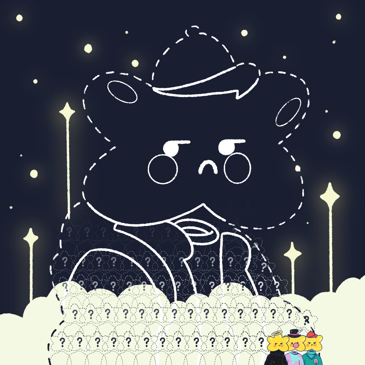 the.seoulful (@the_seoulful) on Twitter photo Signaling all fellow <a href="/StarcatchersNFT/">Starcatchers</a> holders!
I want to draw a Mega-Starcatcher made up of at least 100 individual Starcatchers!
Quote retweet with an image of your Starcatcher so I can include you in the drawing and give you a chance to win the finished piece 💫 Signaling all fellow <a href="/StarcatchersNFT/">Starcatchers</a> holders!
I want to draw a Mega-Starcatcher made up of at least 100 individual Starcatchers!
Quote retweet with an image of your Starcatcher so I can include you in the drawing and give you a chance to win the finished piece 💫