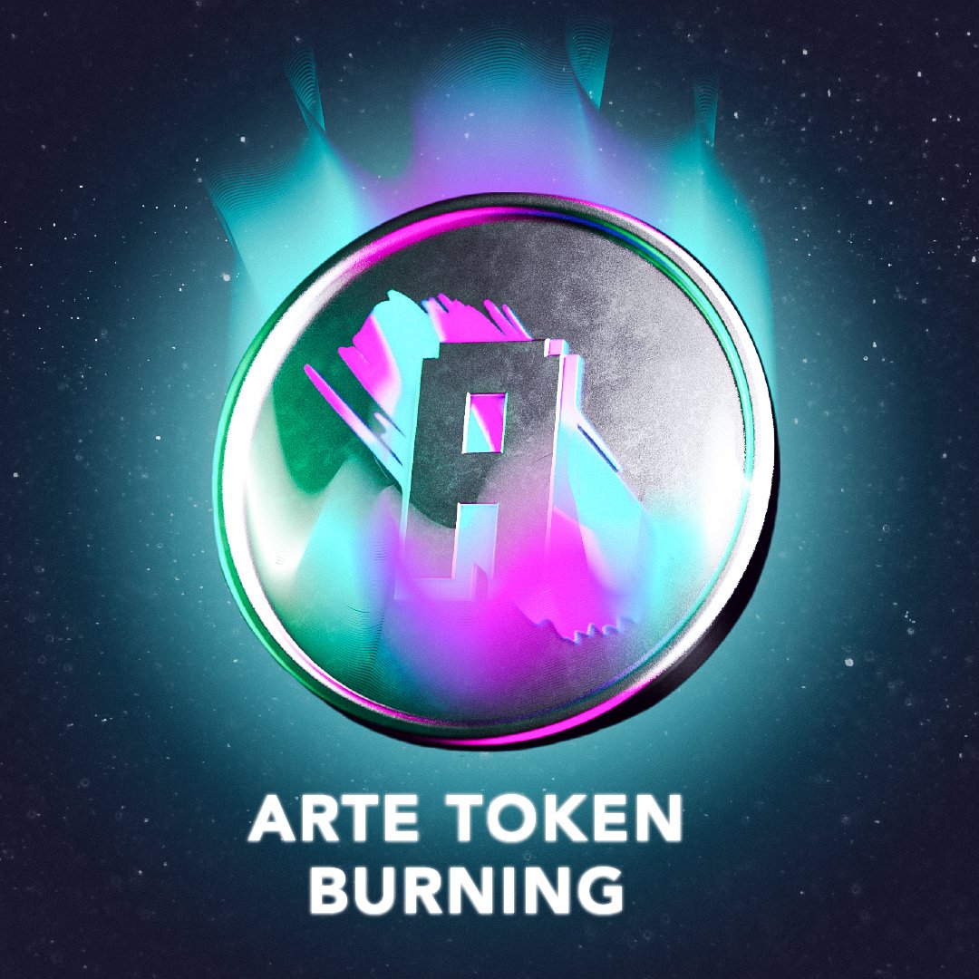 $ARTE burn bot tweet media