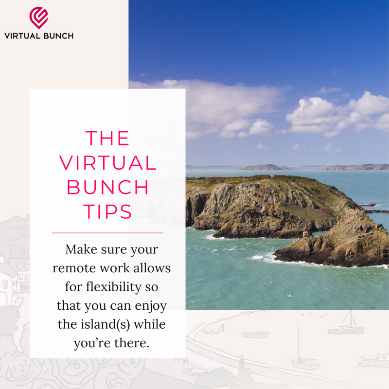 TheVirtualBunch's tweet photo. 👨‍💻 Clearly, by travelling to an island for remote work, you want to do more than just stay cooped up in your room all day! After all, you’re moving there to experience the life it has to offer, not just see it from your bedroom window. 

#VirtualBunch https://t.co/p6VFZpfsfC