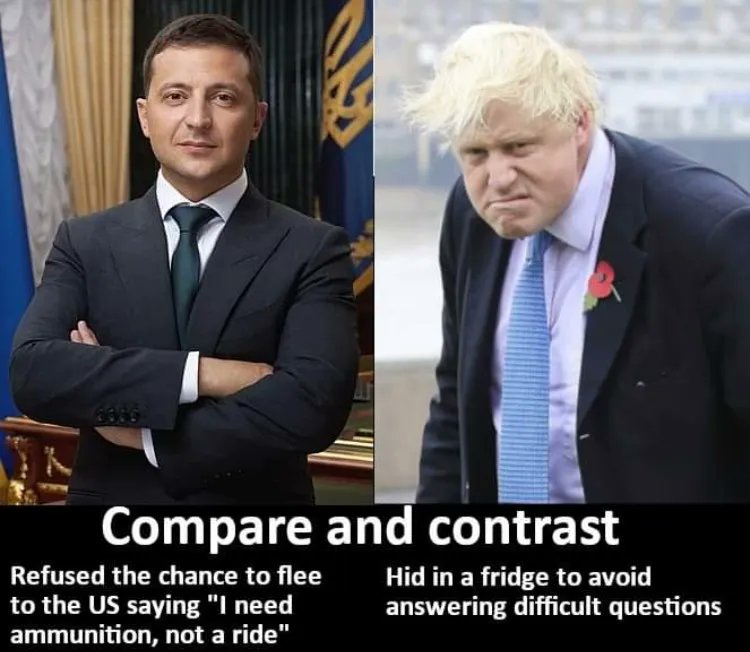 SydesJokes's tweet photo. Compare &amp; Contrast https://t.co/CxlXCryCZK