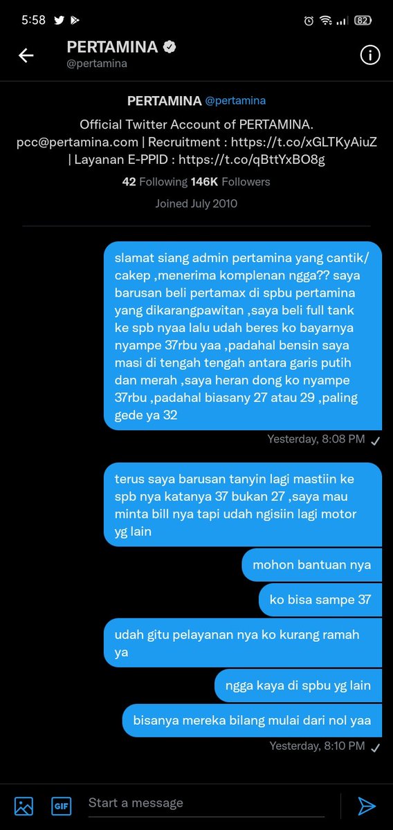 moelyanadev's tweet photo. @Pertamina135 https://t.co/hdxTJ8syDe