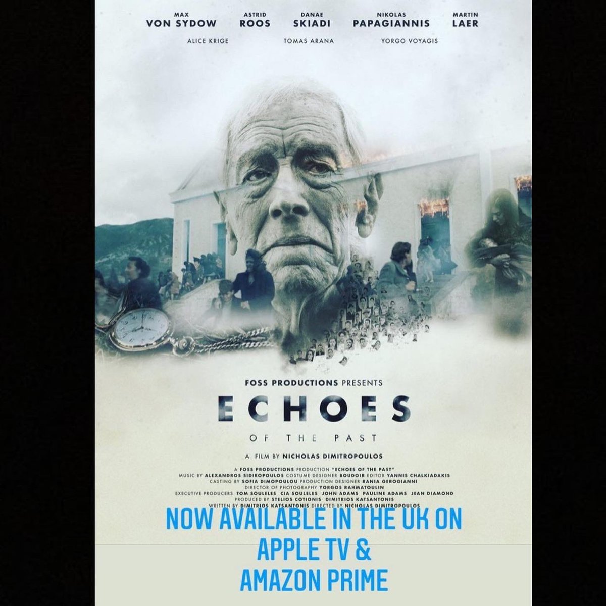 astrid_roos_'s tweet photo. 🎥✨#EchoesOfThePast✨🎥 now available on #AmazonPrimeVideo and #AppleTV in the UK and USA!!!
It’s necessary to never forget the atrocities to create a better world. 
#EchoesOfThePast #Cinema #maxvonsydow #astridroos #nicholasdimitropoulos #antiwar #stopwar #movie #UK #USA https://t.co/7yphHDNw4S
