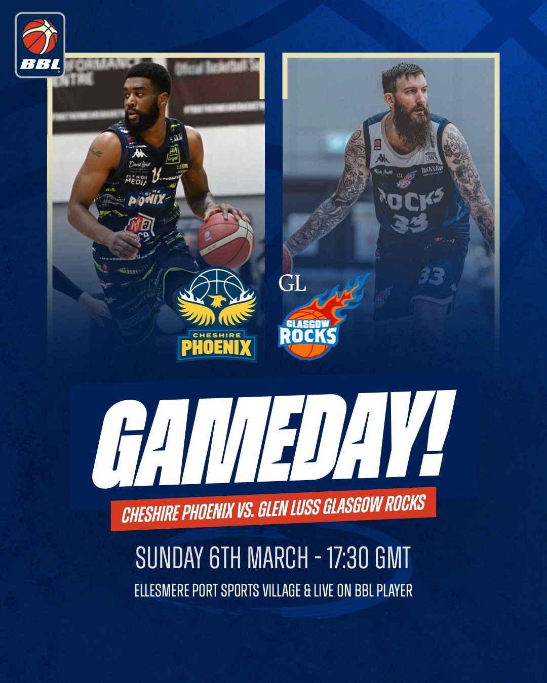 British Basketball League on Twitter "‼️ 𝗚𝗔𝗠𝗘𝗗𝗔𝗬 🟡 CheshireNix 🆚
