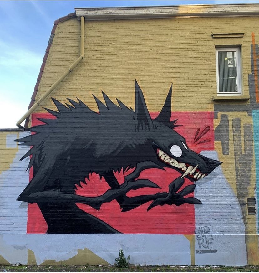 lovestreetart22's tweet photo. Arrf_the_Wolf in Ghent, Belgium (Photo by Artist)
#StreetArt #Arrf #Arf_the_Wolf #Belgium #Wolf https://t.co/ob7eEsfB0x
