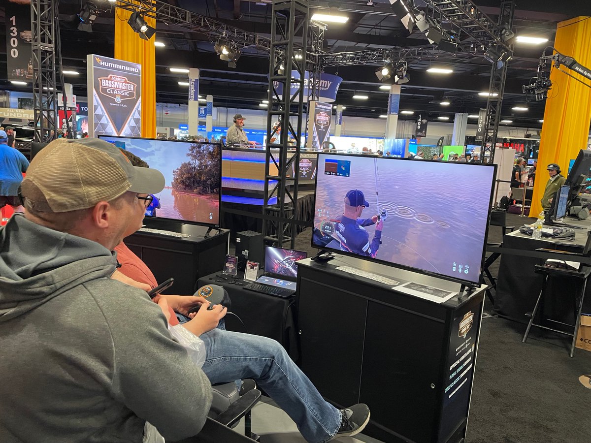 dovetailgames's tweet photo. ๐ฎ ๐ฃ Rise your angling Game ๐ฃ ๐ฎ
In partnership with @ASUS_ROGNA , the teams have been at the Bassmaster Classic showcasing the official video game of the greatest three days in bass fishing!
๐ป #ROGLaptop #ROGZephyrusDuo #ASUSROGNA #Bassmaster22 #BM22 #Bassmaster https://t.co/7Aet9tie7u
