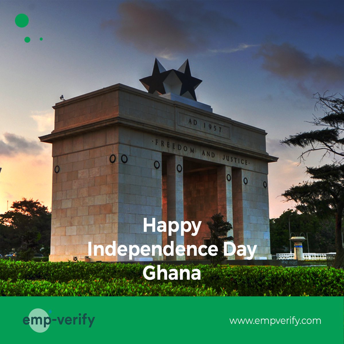 Gavac_Solutions's tweet photo. Happy Independence Day 🇬🇭 

#Ghana #freedomandjustice #independenceday https://t.co/qltSo7yilJ