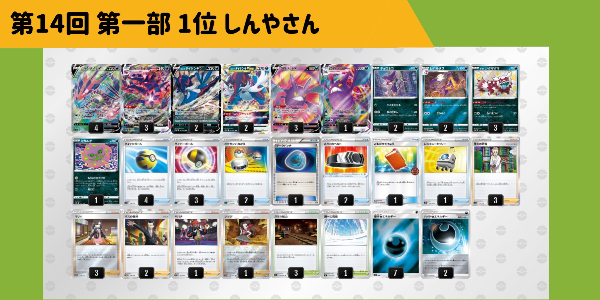ムゲンダイナダイケンキデッキ