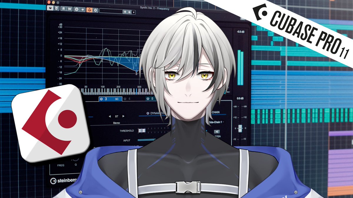 NanaseAme_V's tweet photo. 今日の配信です〜
ギター音源で遊んでみる
https://t.co/uAAY357fFd
【#DAW】【#Cubase】【#Cubase11】【#初見さん大歓迎】【#Vtuber】【#DTM】 https://t.co/4s9kZbrbNO