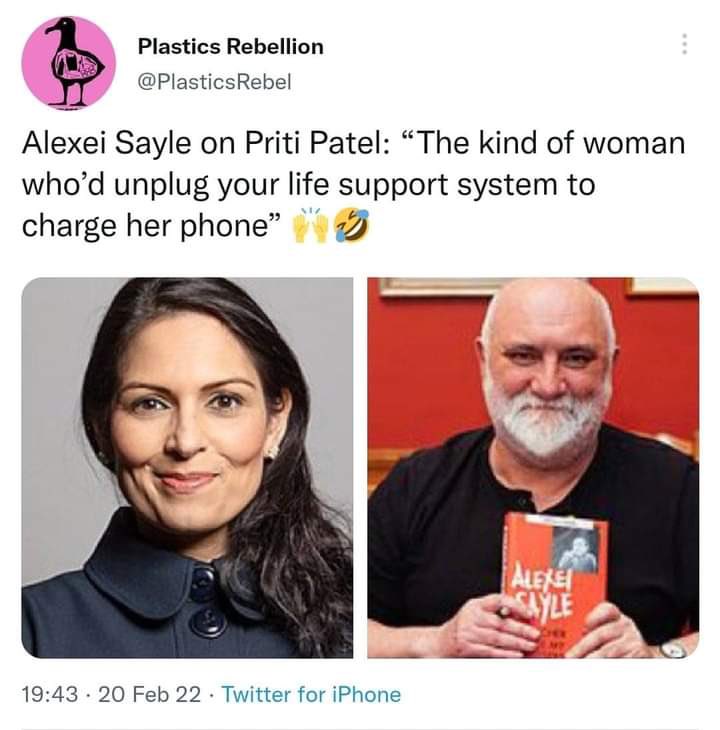 RayRiches5's tweet photo. @susie_dent @Stopitaggers @bbc5live Thanks Alexei, spot on and probably the reason behind our pathetic humanitarian effort. https://t.co/7onqZ5sM4o