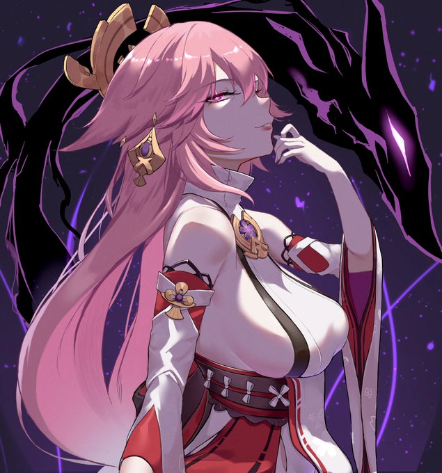 #GenshinImapct 
2ヶ月ぶりの絵 