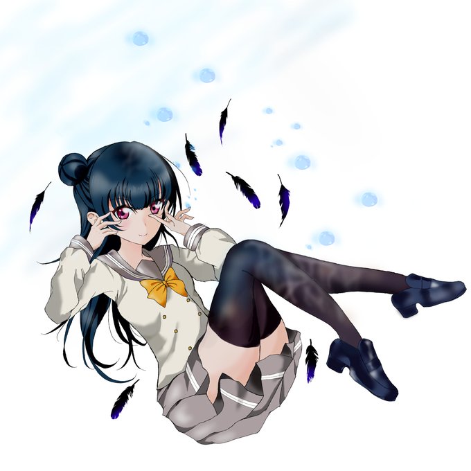 津島善子 #ラブライブ! #ラブライブ!サンシャイン!! #Aqours #津島善子 #ヨハネ https://t.co/wYbMog3cku 