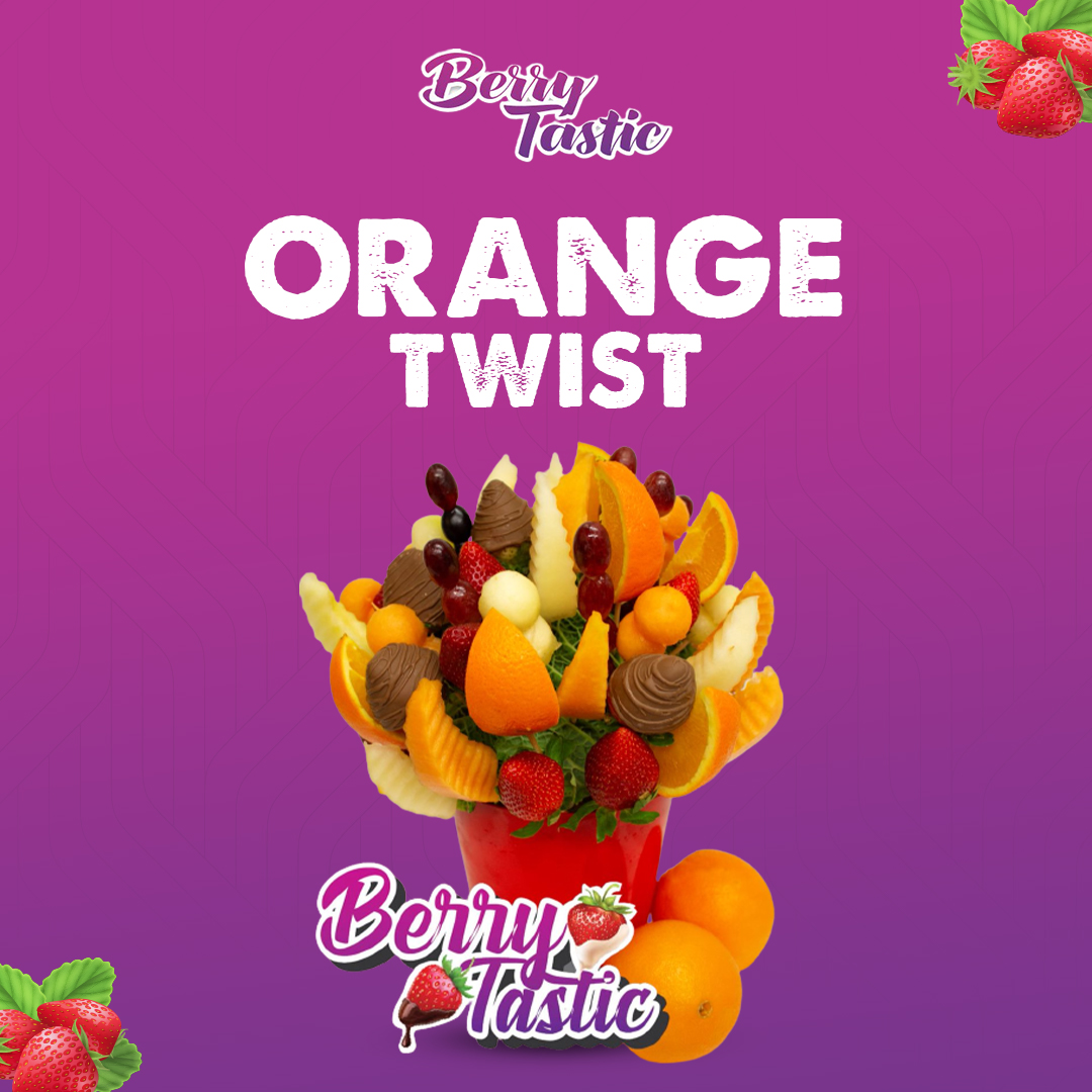 TasticBerry's tweet image. Try our "Orange Twist", a delicious combination of melon balls, pineapples, and chocolate-covered strawberries.😍

Order from our website now! 📱

🔵 berrytastic.co.uk
#berrytastic #fruitbouquet #choclatebouquet #fruits #ordernow