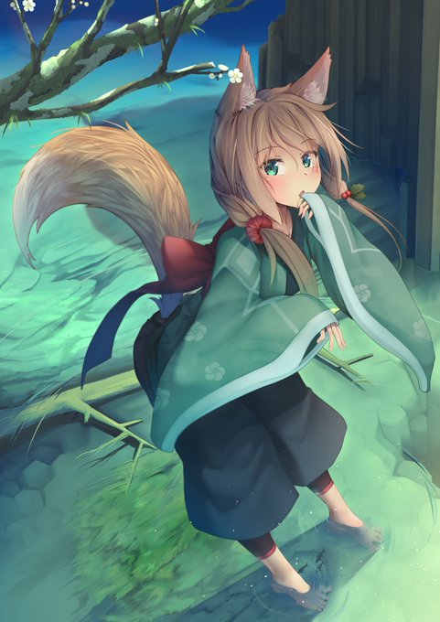 山犬さん(@yama_dog_inu )宅の子を勝手に描いたゾッ!これで、この子の資料を用意してくれるに違いないゾッ! 