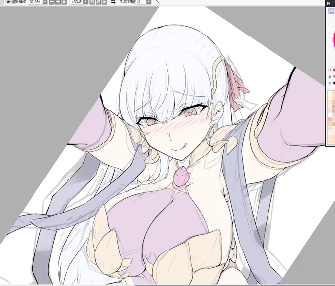 カーマちゃん描いていくゾ 
