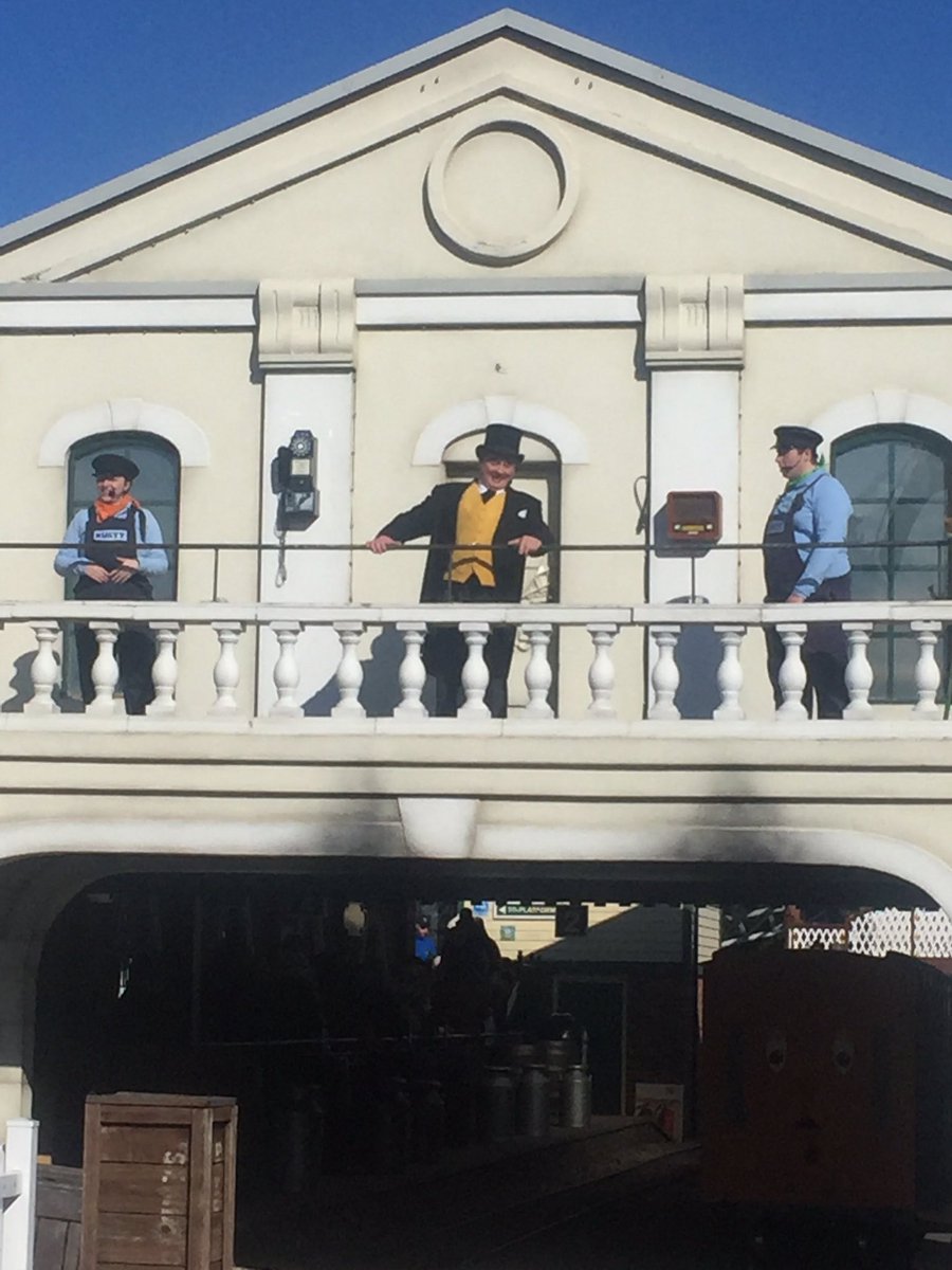RichScrafton's tweet image. Bumped into @MarcusClayson at Thomas Land #fatcontroller