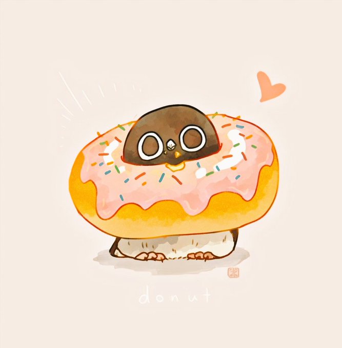 【🍩】
ドーナツの穴にハマるアデリーペンギン🍩🍩🍩たまにガッとたくさん食べたい!!
#アデリーペンギン 