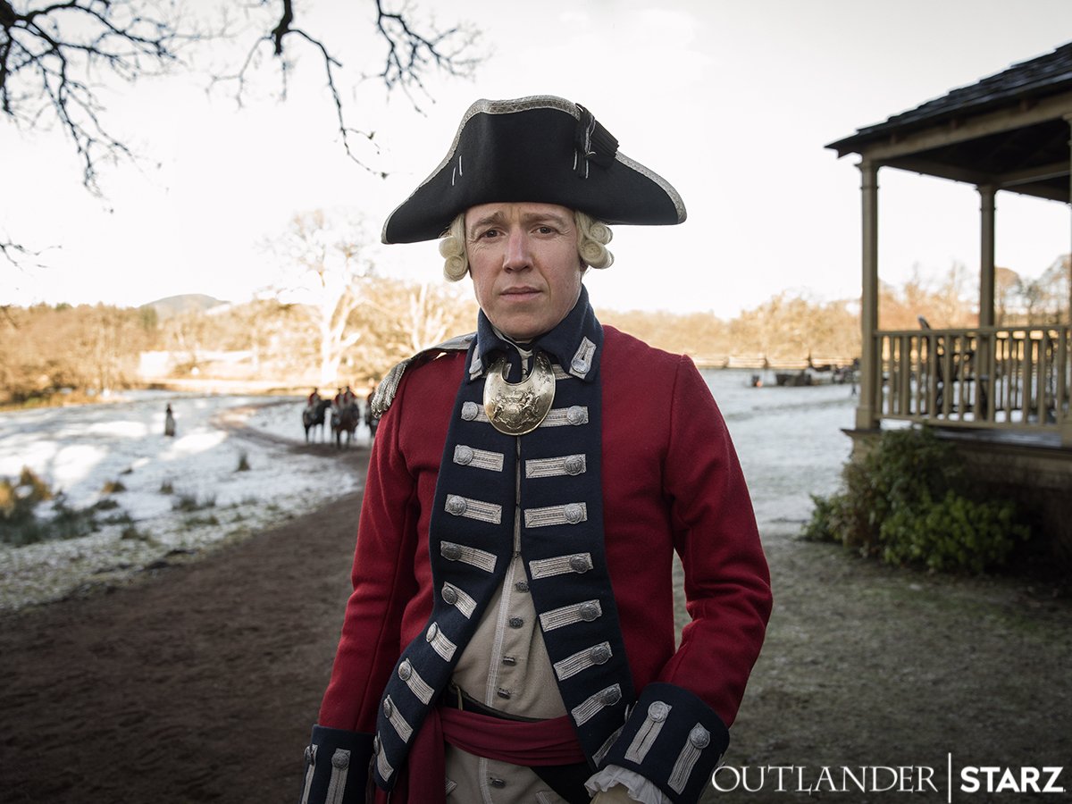 Meet Major Donald MacDonald...

Unbelievably excited and awfy chuffed to be a part of <a href="/Writer_DG/">Diana Gabaldon</a>'s world of #Outlander.

Season 6 is available to watch now on <a href="/starz/">STARZ</a>playuk and the @starz app.

Buckle up! It's gonna be quite a ride...